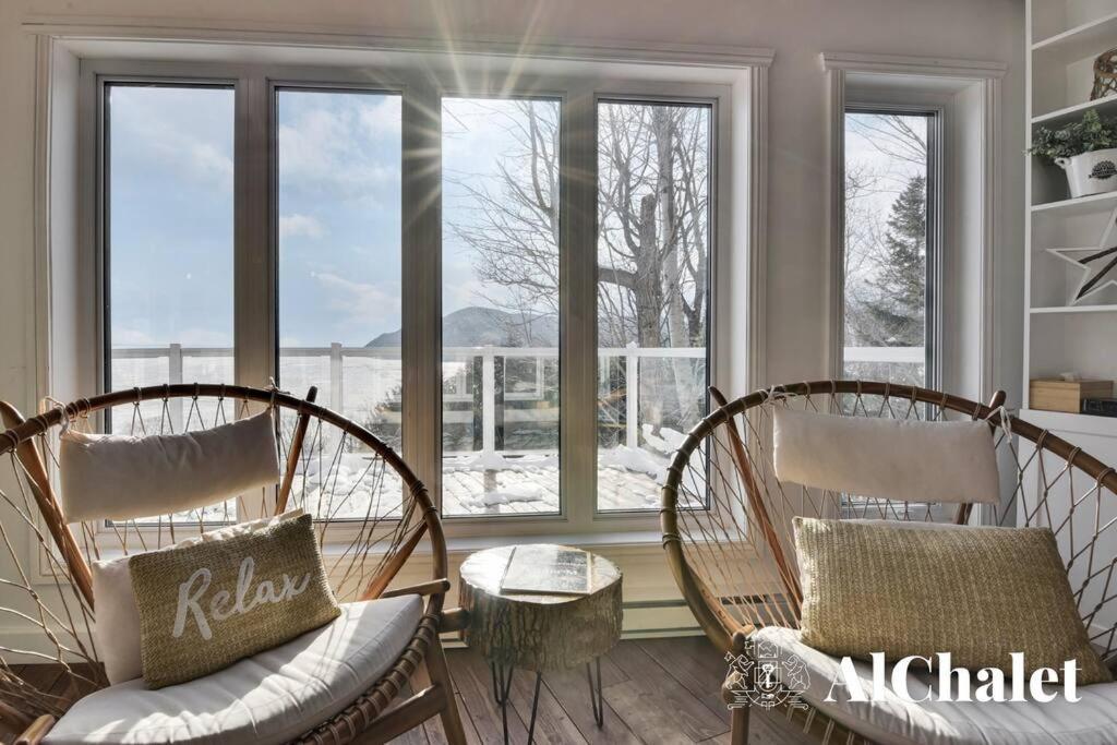 Aelpha-M - Magnifique Vue Sur Le Fleuve Villa Baie-Saint-Paul Kültér fotó