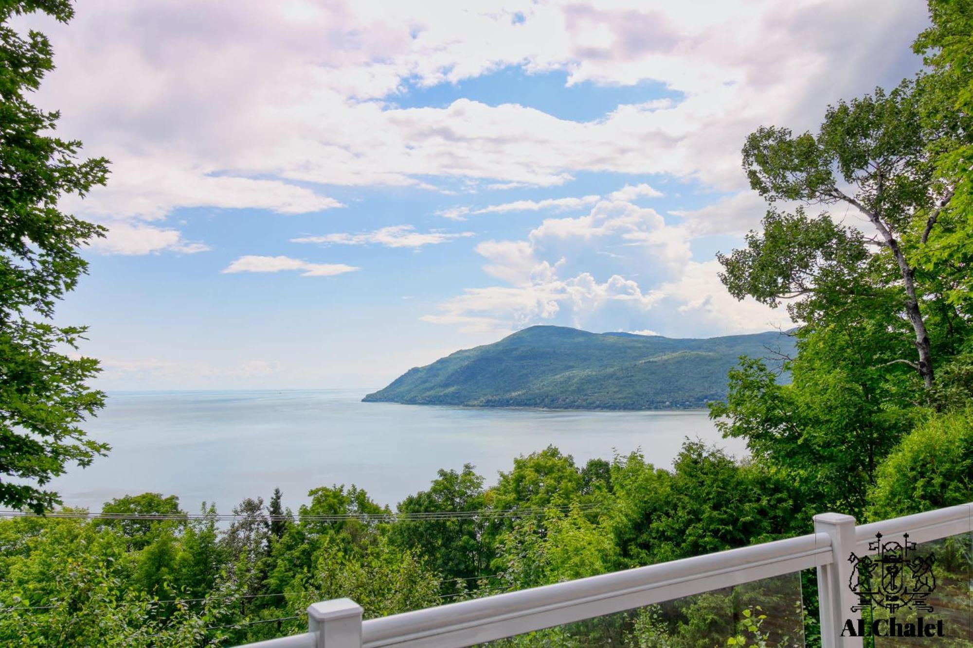 Aelpha-M - Magnifique Vue Sur Le Fleuve Villa Baie-Saint-Paul Kültér fotó